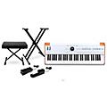 Arturia AstroLab Stage Keyboard with Proline Doublebraced Stand and Memory Foam Bench Package (Pedals Inclu... 61 Key Package