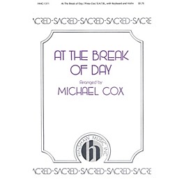 Hinshaw Music At the Break of Day (Logo de Manha) SATB arranged by Michael Cox