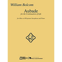 Hal Leonard Aubade (For Oboe or B-flat Soprano Saxophone with Piano) Woodwind Solo Series
