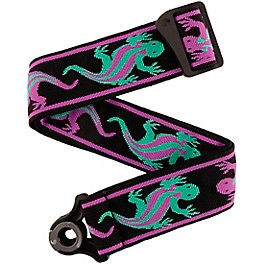 D'Addario Auto Lock Vintage Planet Waves Lizards Guitar Strap