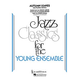 Hal Leonard Autumn Leaves Jazz Band Level 3 Arranged by Peter Blair