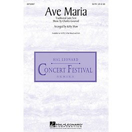 Hal Leonard Ave Maria SSA Arranged by Kirby Shaw