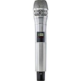 Open Box Shure Axient Digital AD2/K8N Wireless Handheld Microphone Transmitter With KSM8 Capsule in Nickel Level 1 Band G57