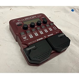 Used Zoom B1 Four Bass Pedal Effect Processor