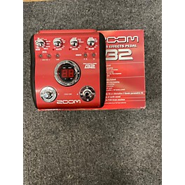 Used Zoom B2 Bass Effects Pedal Bass Effect Pedal