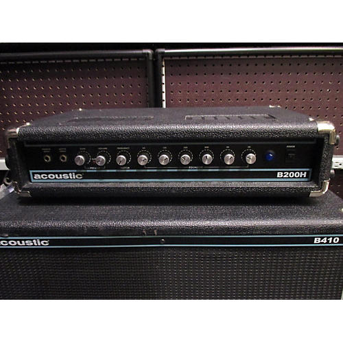 Used Acoustic B200H 200W Bass Amp Head Guitar Center