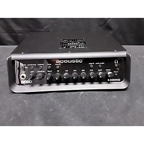 acoustic b300h 300w bass amp head