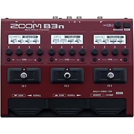 Open Box Zoom B3n Multi-Effects Bass Guitar Processor Level 1