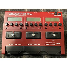 Used Zoom B3n Multi-Effects Processor For Bass Effect Processor
