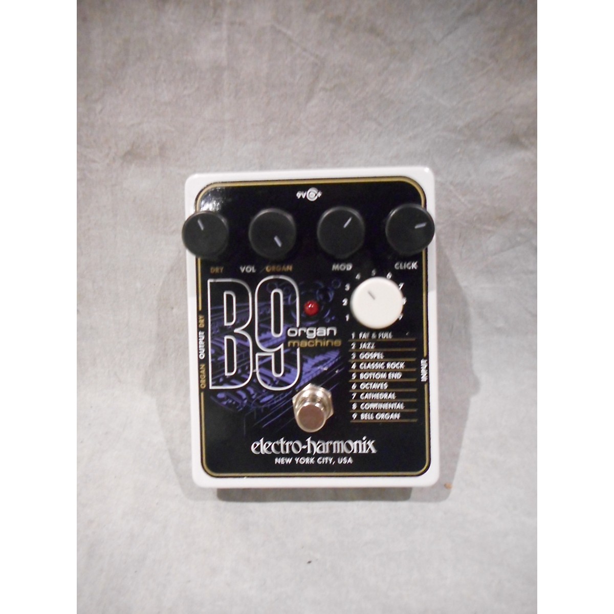 Used ElectroHarmonix B9 Organ Machine Effect Pedal Guitar Center