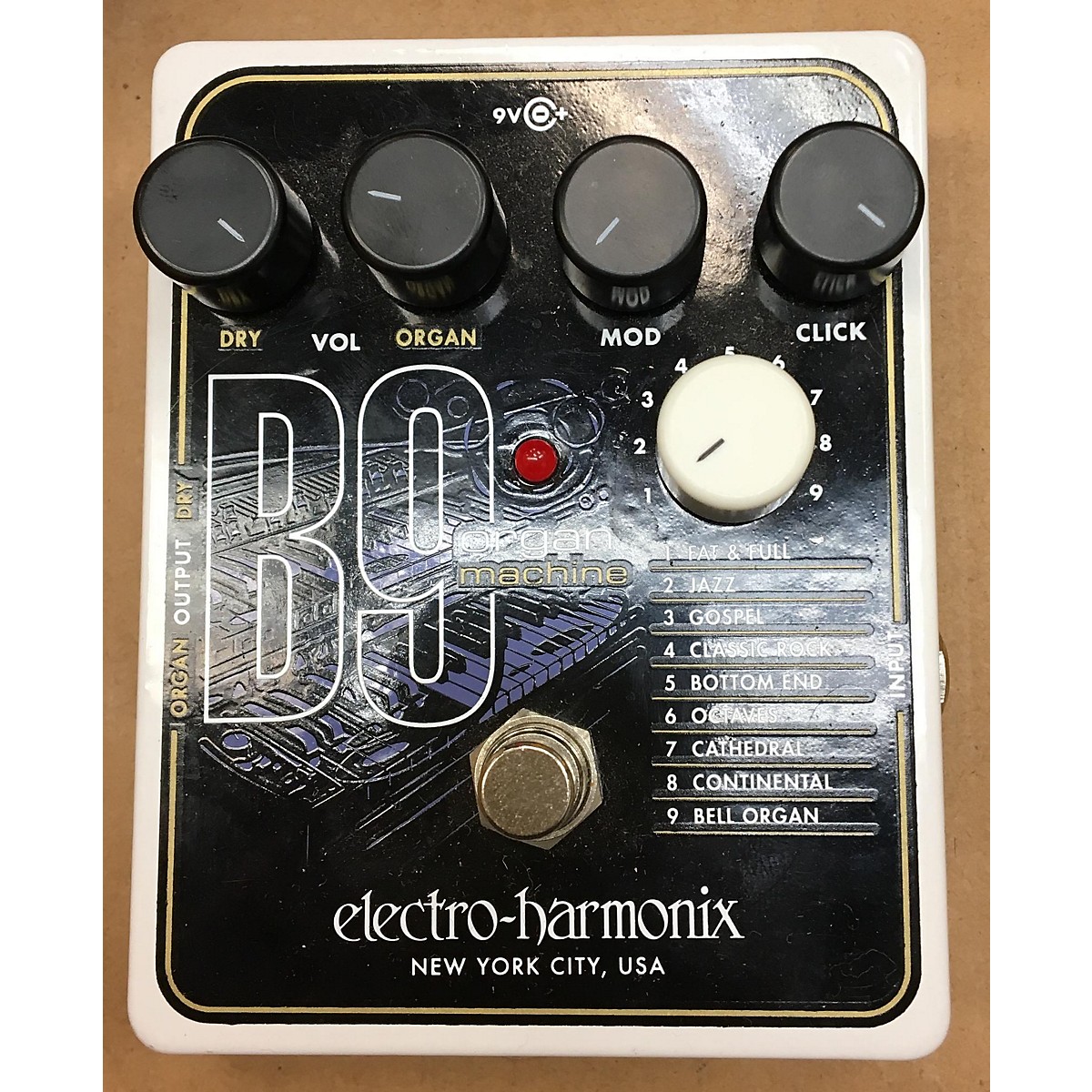 Used ElectroHarmonix B9 Organ Machine Effect Pedal Guitar Center