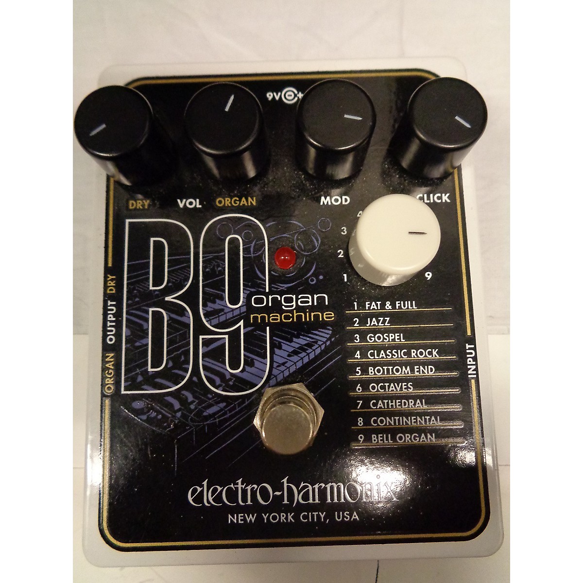 Used ElectroHarmonix B9 Organ Machine Effect Pedal Guitar Center