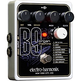 Open Box Electro-Harmonix B9 Organ Machine Guitar Effects Pedal Level 1