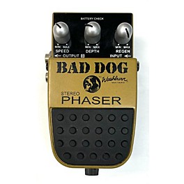 Used Washburn BAD DOG STEREO PHASER Effect Pedal