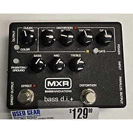 Used MXR BASS DI+ Effect Pedal