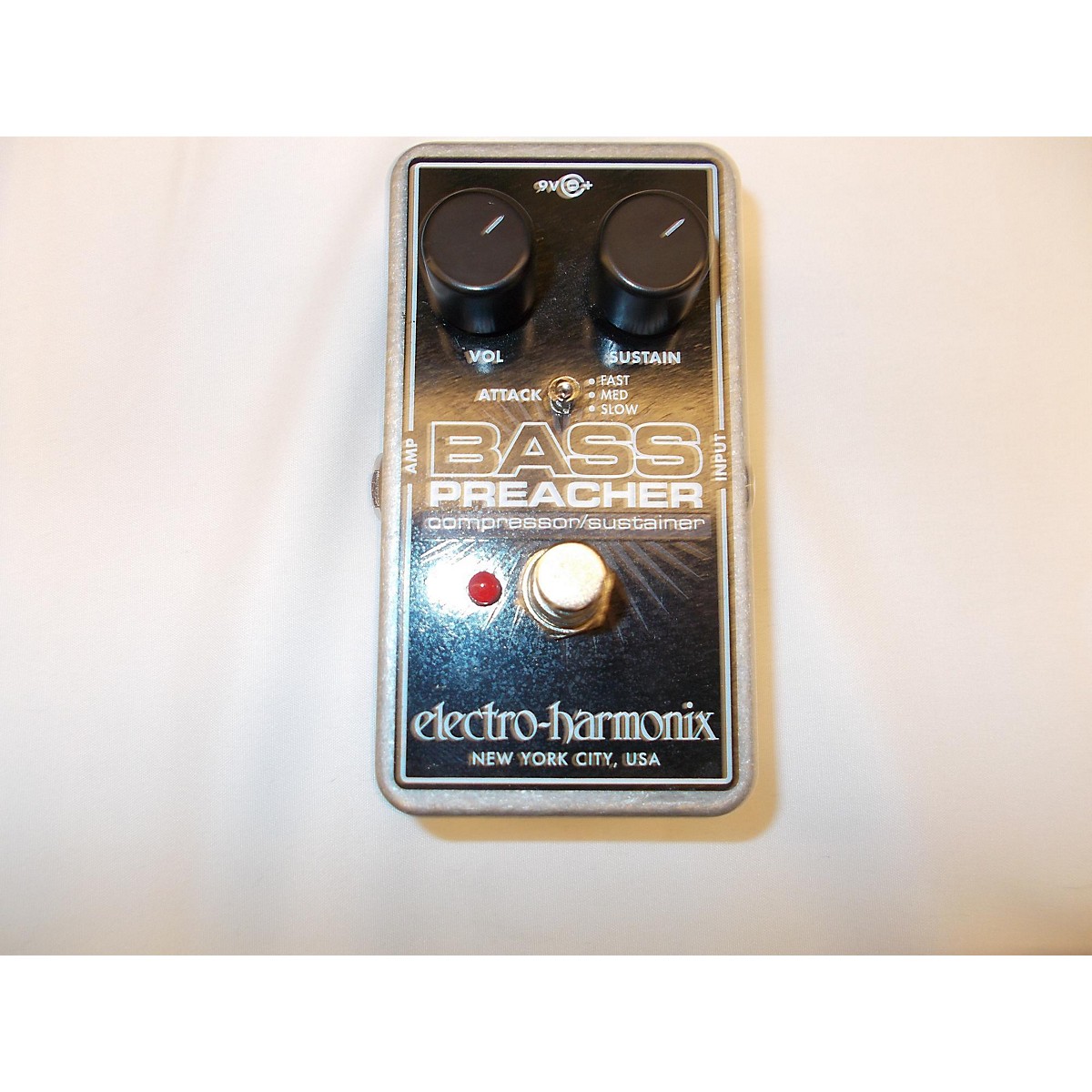 Used ElectroHarmonix BASS PREACHER Bass Effect Pedal Guitar Center