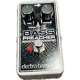 Used Electro-Harmonix BASS PREACHER COMPRESSOR/SUSTAINER Bass Effect Pedal