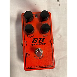 Used Xotic BB Preamp Overdrive Effect Pedal