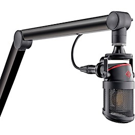 Neumann BCM 104 MT Broadcast microphone with cardioid condenser capsule. Color black.