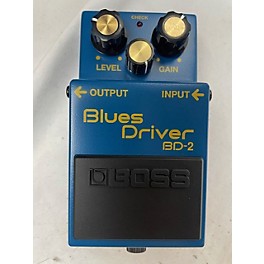 Used BOSS BD2 Blues Driver Effect Pedal