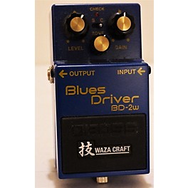 Used BOSS BD2W Blues Driver Waza Craft Effect Pedal
