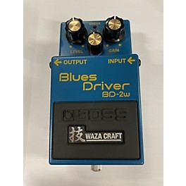 Used BOSS BD2W Blues Driver Waza Craft Effect Pedal