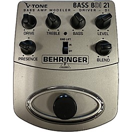 Used Behringer BDI21 V-Tone Bass Driver Bass Effect Pedal