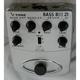 Used Behringer BDI21 V-Tone Bass Driver Bass Effect Pedal