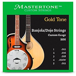 Gold Tone BDS Custom Gauge Banjola/Dojo Strings