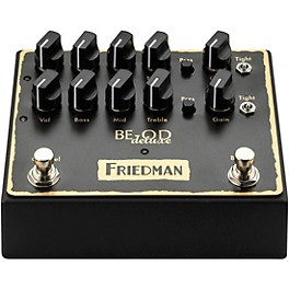 Open Box Friedman BE-OD Deluxe Dual Brown Eye Overdrive Effects Pedal Level 1