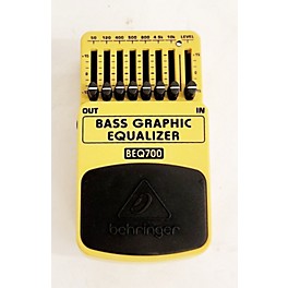 Used Behringer BEQ700 Graphic Equalizer Bass Effect Pedal
