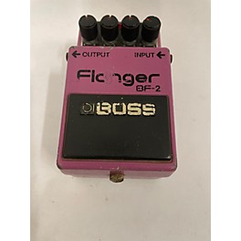Used BOSS BF2 Flanger SILVER SCREW Effect Pedal
