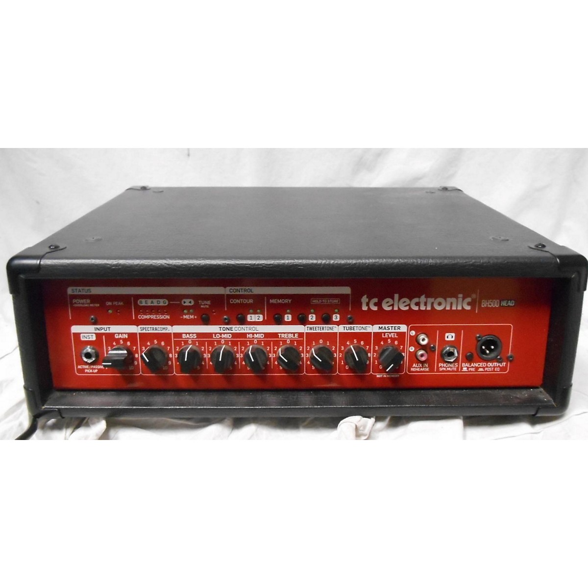Used TC Electronic BH500 500W Bass Amp Head Guitar Center