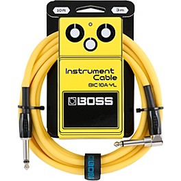 BOSS BIC-10 Straight to Angled Instrument Cable