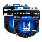 BIC-25A Angled to Straight Instrument Cable, 25' 2-Pack