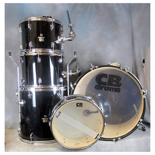 Used CB Percussion BLACK CB DRUMSET Drum Kit Guitar Center