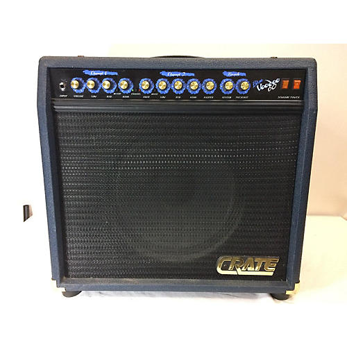 Used Crate BLUE VOODOO 60 Tube Guitar Combo Amp Guitar Center