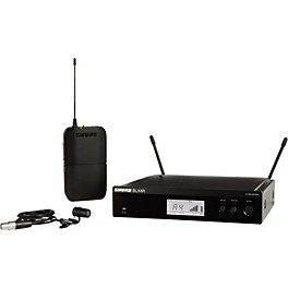 Open Box Shure BLX14R/W85 Wireless Lavalier System with WL185 Cardioid Lavalier Mic Level 1 Band H9