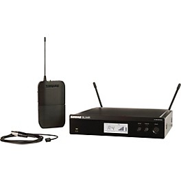 Open Box Shure BLX14R/W93 Wireless Lavalier System With WL93 Omnidirectional Condenser Miniature Lavalier Mic