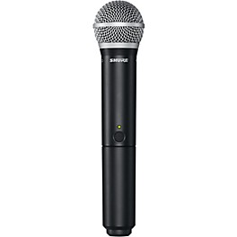 Open Box Shure BLX2 PG58 HANDHELD WIRELESS TRANSMITTER WITH PG58 CAPSULE BAND H9 Level 1 Band H10