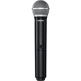 Open Box Shure BLX2 PG58 HANDHELD WIRELESS TRANSMITTER WITH PG58 CAPSULE BAND H9 Level 1 Band H9