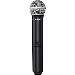 Open Box Shure BLX2/PG58 Handheld Wireless Transmitter with PG58 Capsule Level 1 Band H11
