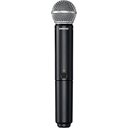 Open Box Shure BLX2/SM58 Handheld Wireless Transmitter with SM58 Capsule Level 1 Band H10