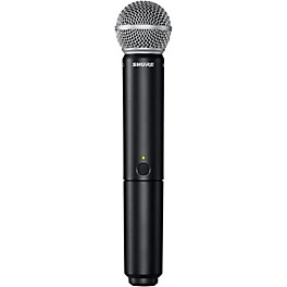 Open Box Shure BLX2/SM58 Handheld Wireless Transmitter with SM58 Capsule Level 1 Band H9