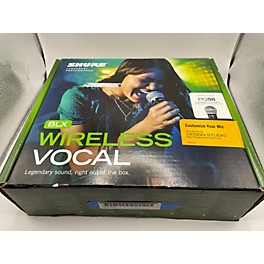 Used Shure BLX24/PG58 Handheld Wireless System