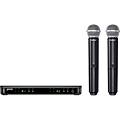Shure BLX288/SM58 Wireless Dual Vocal System With Two SM58 Handheld Transmitters Band H10