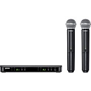 BLX288/SM58 Wireless Dual Vocal System With Two SM58 Handheld Transmitters Band H10