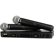 BLX288/SM58 Wireless Dual Vocal System With Two SM58 Handheld Transmitters Band H11