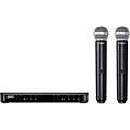 Shure BLX288/SM58 Wireless Dual Vocal System With Two SM58 Handheld Transmitters Band H9