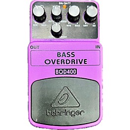 Used Behringer BOD400 Bass Overdrive Bass Effect Pedal